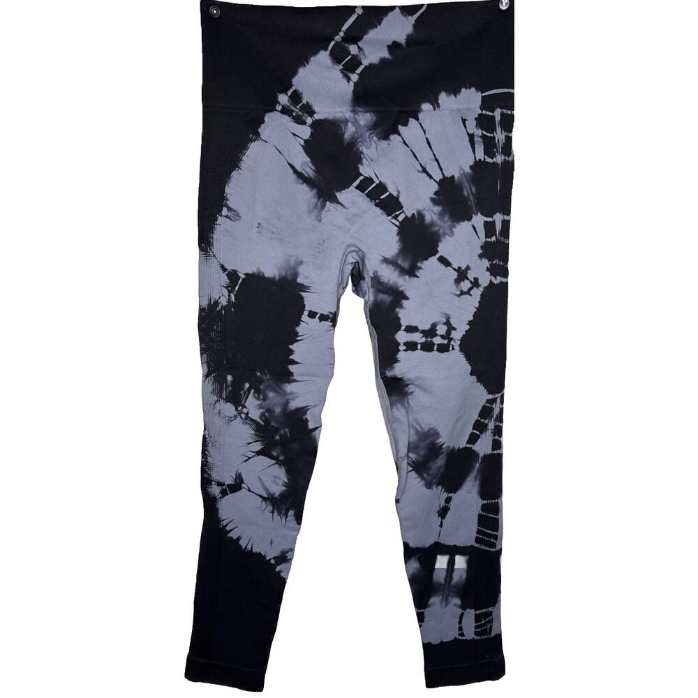 NWT High Waist Tie Dye Leggings Butt Lifting Gym Yoga Workout Pants SZ L